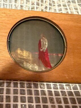 Antique Magic Lantern Glass Slides  81 Assorted With Wood Frames